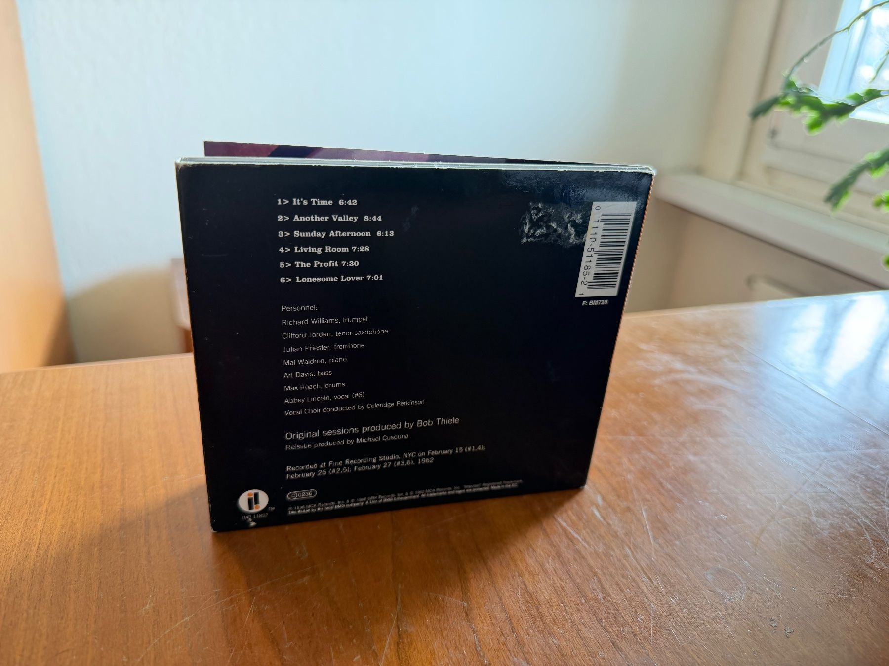 CD: Max Roach His Chorus And Orchestra - It's Time - KA02AS – Usato da Küsnacht ZH venduto da JazzRecords 1