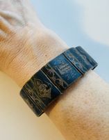 Siam Sterling Silber-Armband, Vintage, 50g