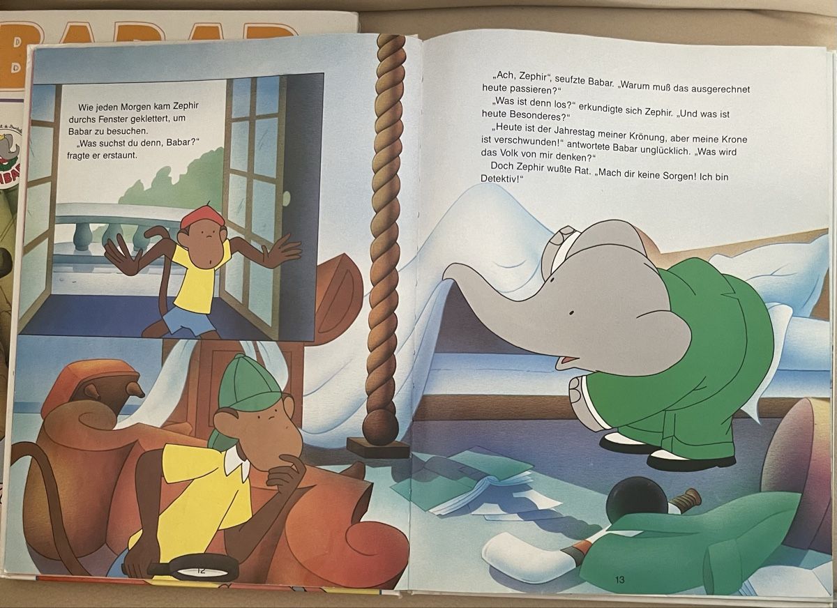 Bücher: Babar Die verschwundene Krone Buch gebraucht – Gebraucht aus Birr von Elines 1