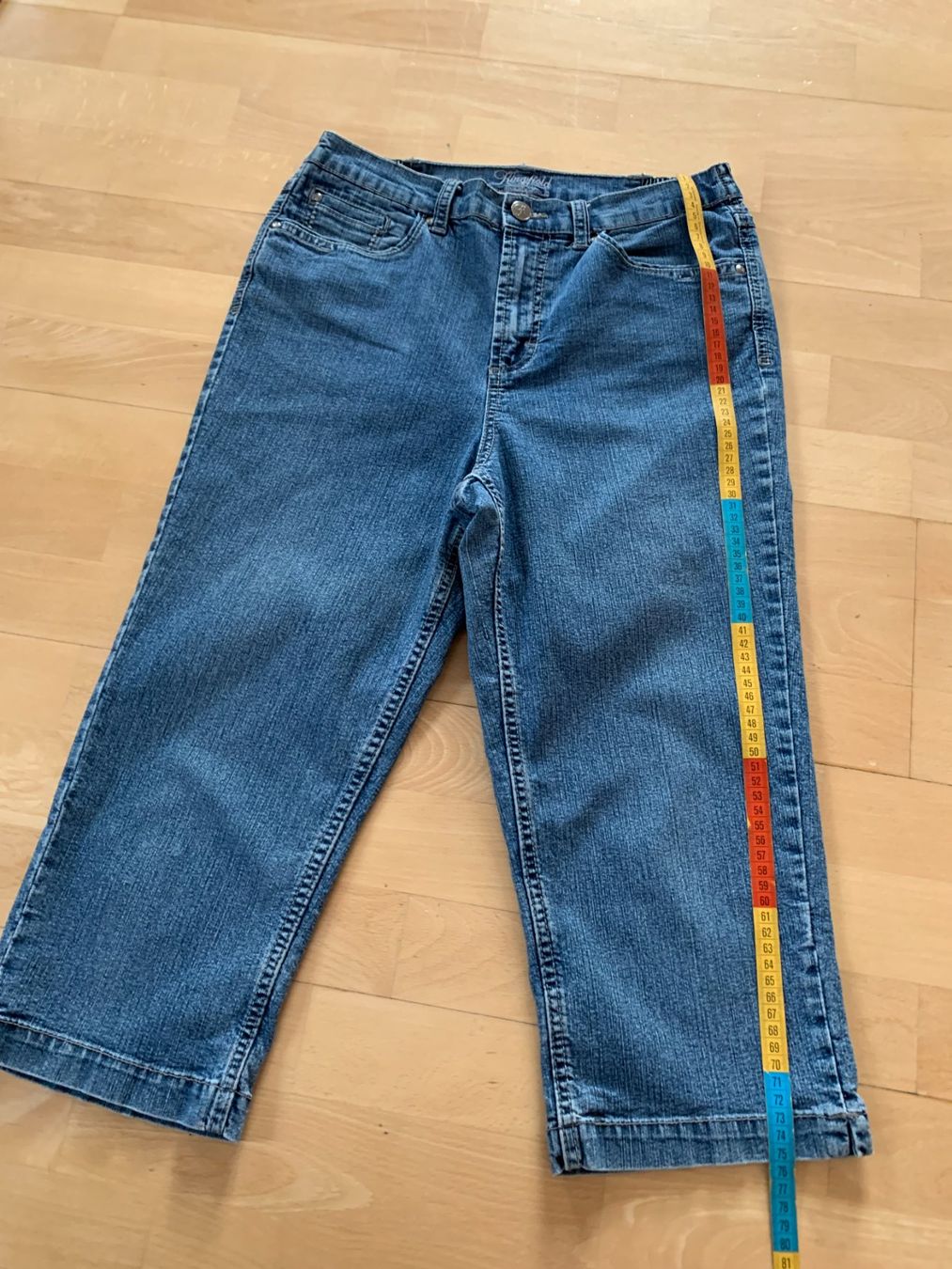 Jeans: Sonja Damen 7/8 Jeans Hose, Gr. 38 – Usato da Worb venduto da farben20zauber 3