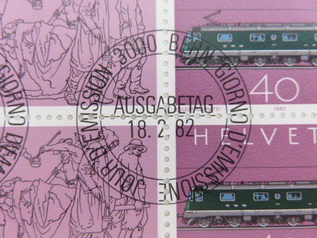Tutti i francobolli: Timbres Helvétia 1982 – Nuovo (secondo la descrizione) da Montfaucon venduto da droopy219 1