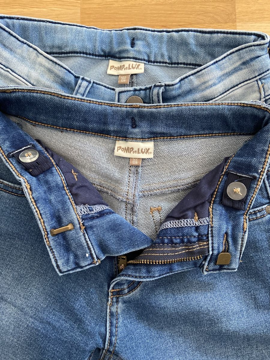 Pomp de Lux Pantaloni: Pomp de Lux Sweat Denim Shorts – Nuovo (secondo la descrizione) da Horn venduto da Renet009 1
