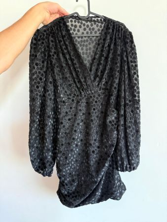Maje Kleid Schwarz RILITA Gr.38 kaum getragen
