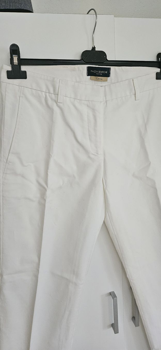 Pantaloni: Piazza Sempione, weiss, Gr. 36 – Usato da Hellbühl venduto da Veci02 1