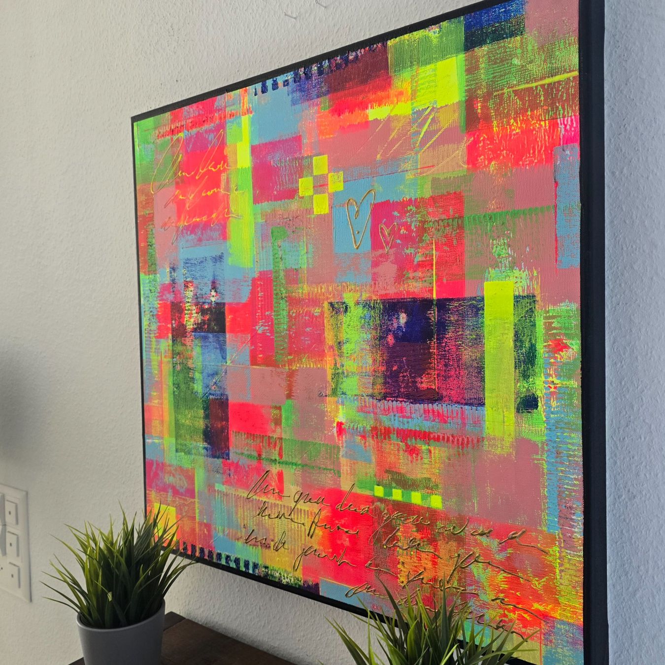 Dipinti: Acrylbild 'SPARKS' • 60x60 • JasArt – Nuovo (secondo la descrizione) da Wikon venduto da Nephilim74 7