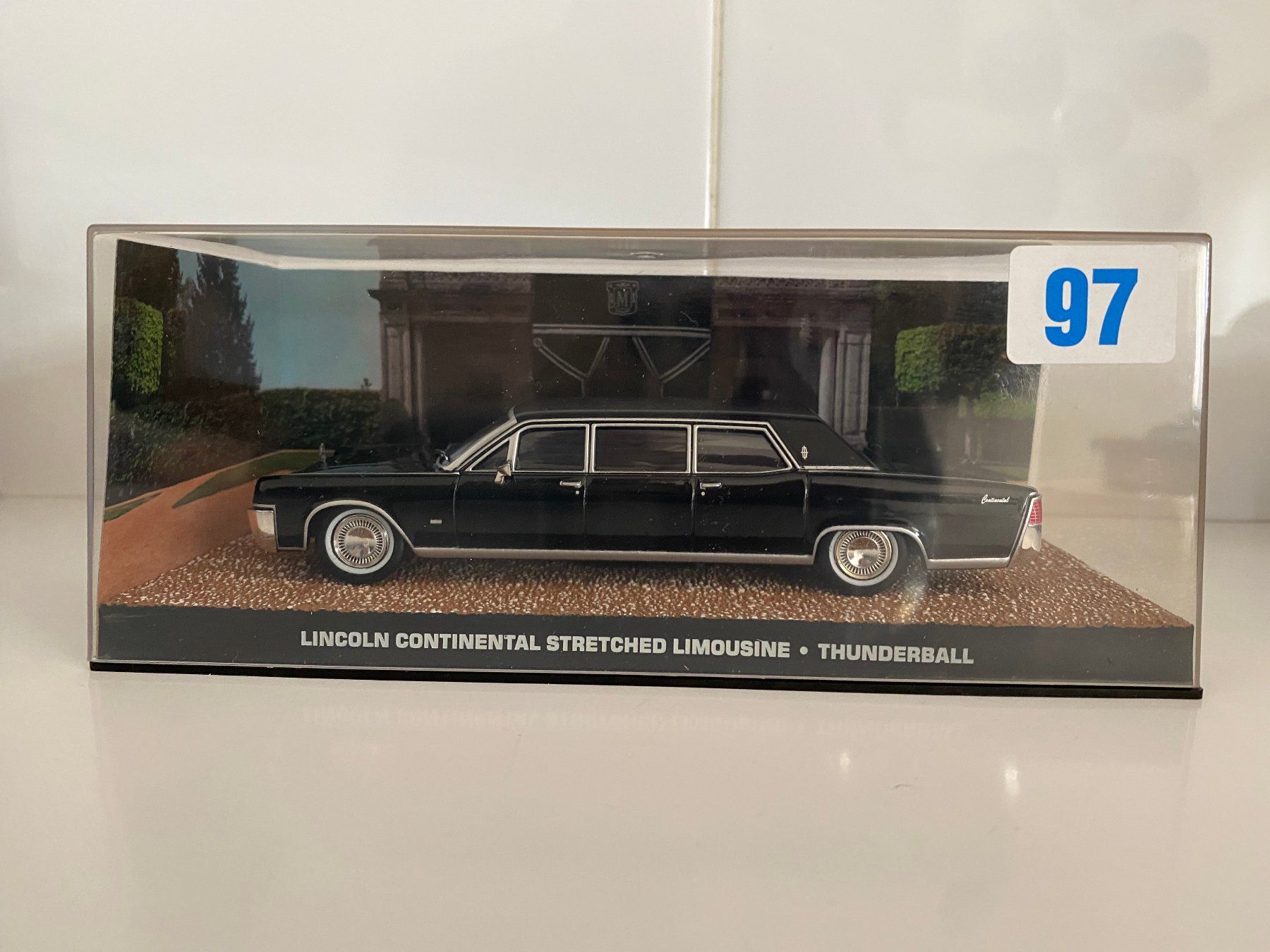 Continental Modellini d'auto: Lincoln Continental Stretch James Bond Thunderball 97 – Nuovo e nell'imballaggio originale da Kerzers venduto da tisyayasuBE