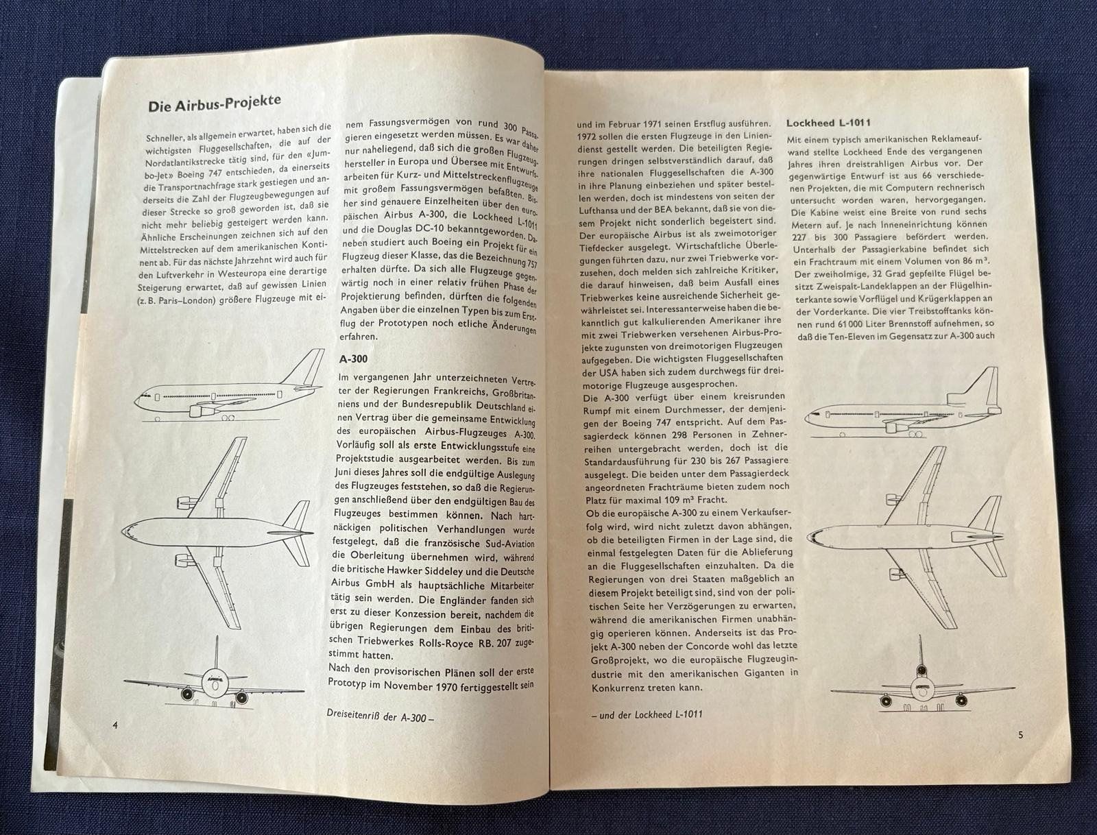 Revues & Magazines: COCKPIT DIE LUFTFAHRTZEITSCHRIFT APRIL 1968 – D'occasion à Ostermundigen par Wyatt-Earp 2