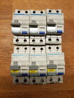 Hager FI-LS Schalter ADA963D ADA966D gebraucht