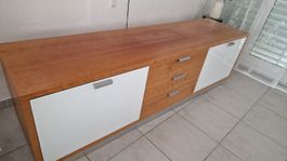 Sideboard Holz und Weiss Fronten gute Zustand