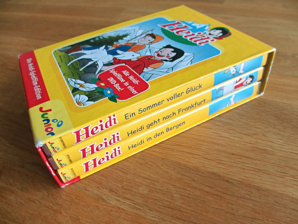 Heidi DVD, Spielfilm Edition mit 3 DVDs | Kaufen auf Ricardo