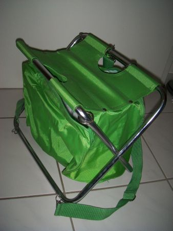'Rucksack' mit Sitzfunktion