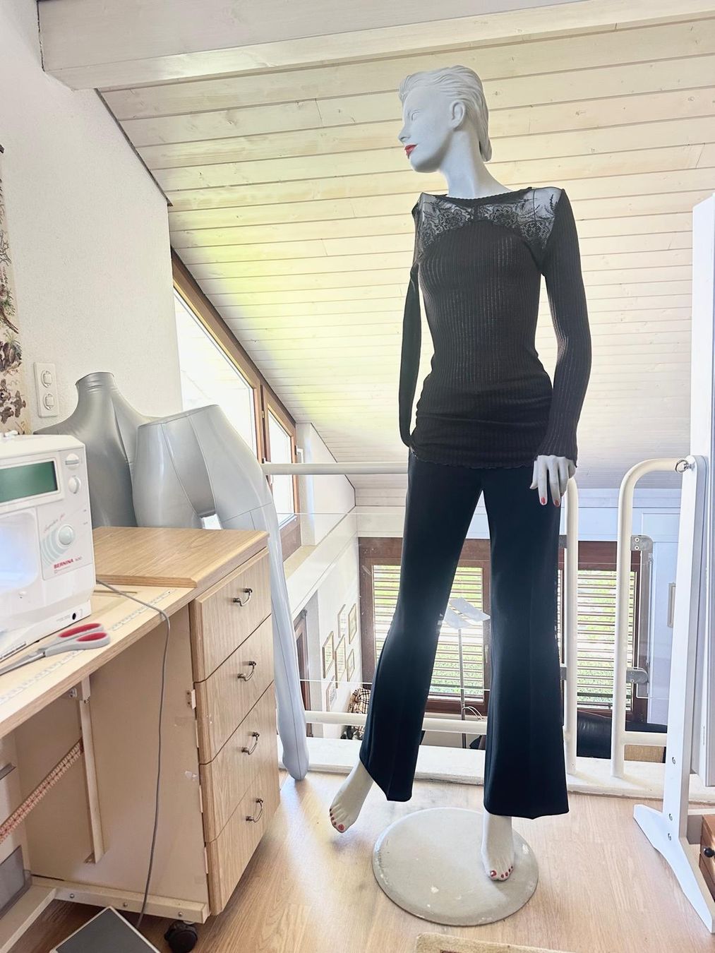 Camicette: Bluse von ZIMMERLI, Switzerland – Usato da Neuhausen venduto da Lechasseur 1