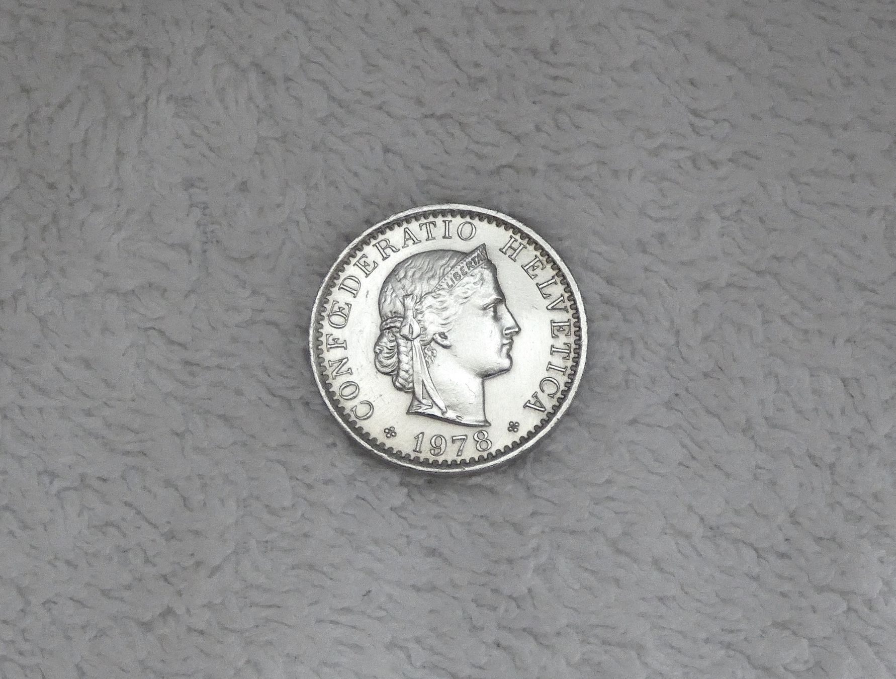 Tutti le monete: 20 centimes/rappen 1978 – Usato da Nyon venduto da Ilmi09