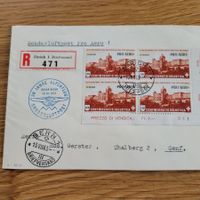 Luftpost Zürich 1943 Bern Genf