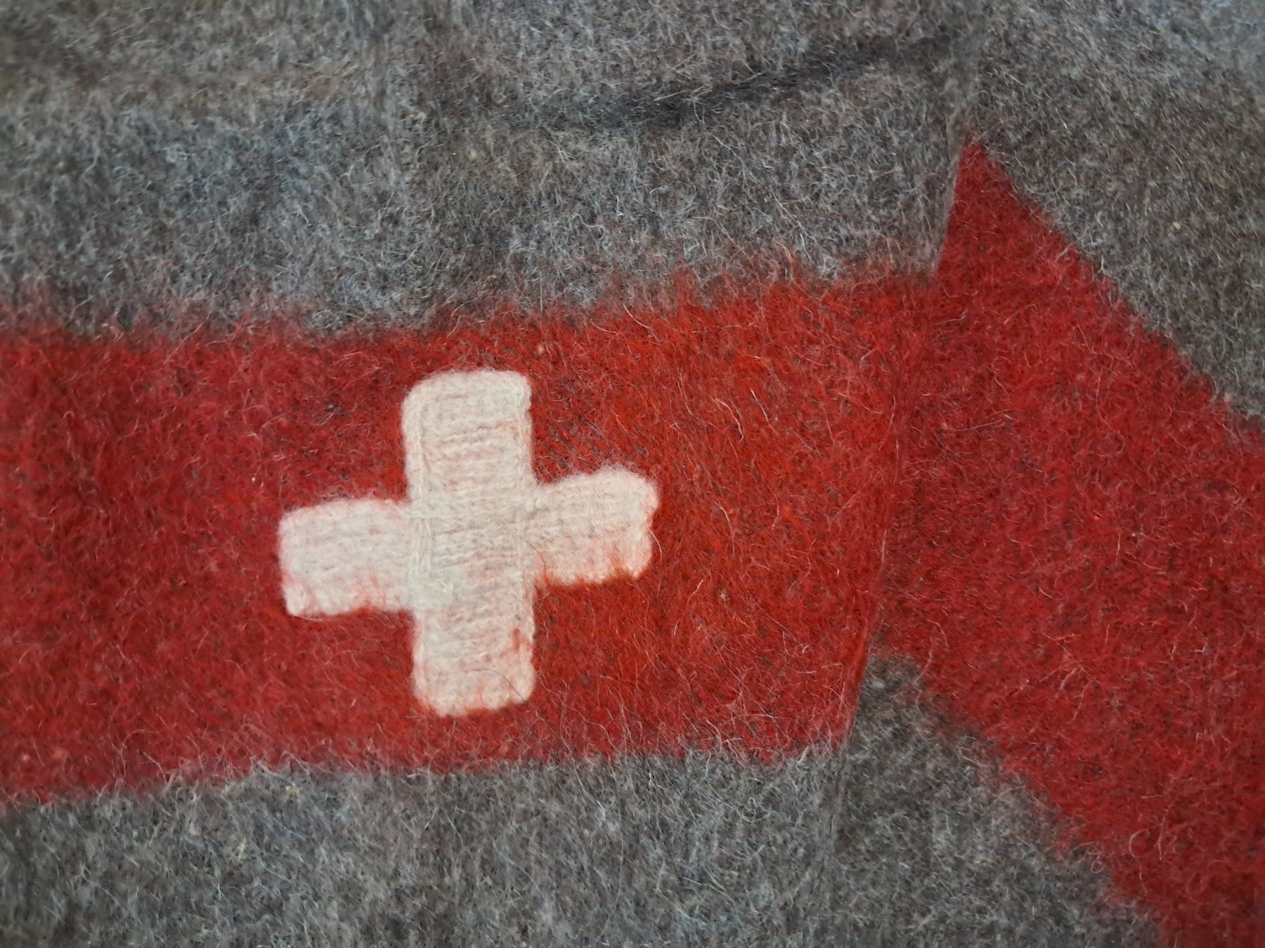 Schweizer Armee Coperte: Original Schweizer Armeedecke, Militärdecke, Wolldecke – Usato da Zürich venduto da Lia107 1