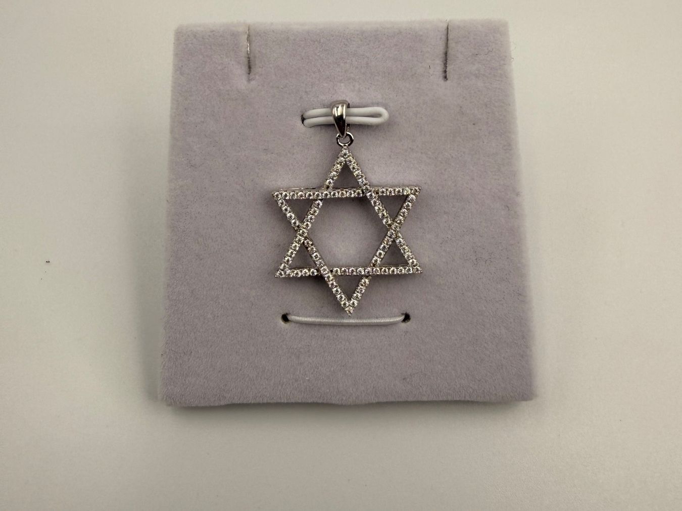 Orecchini pendenti & Orecchini a lobo: Davidstern Set Silber 925 Zirkonia – Nuovo e nell'imballaggio originale da Zug venduto da gold.schmuck 4