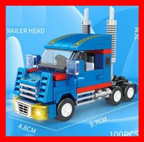 Lastwagen Lego Kompatibel Steine Bausteine LKW Semi Truck