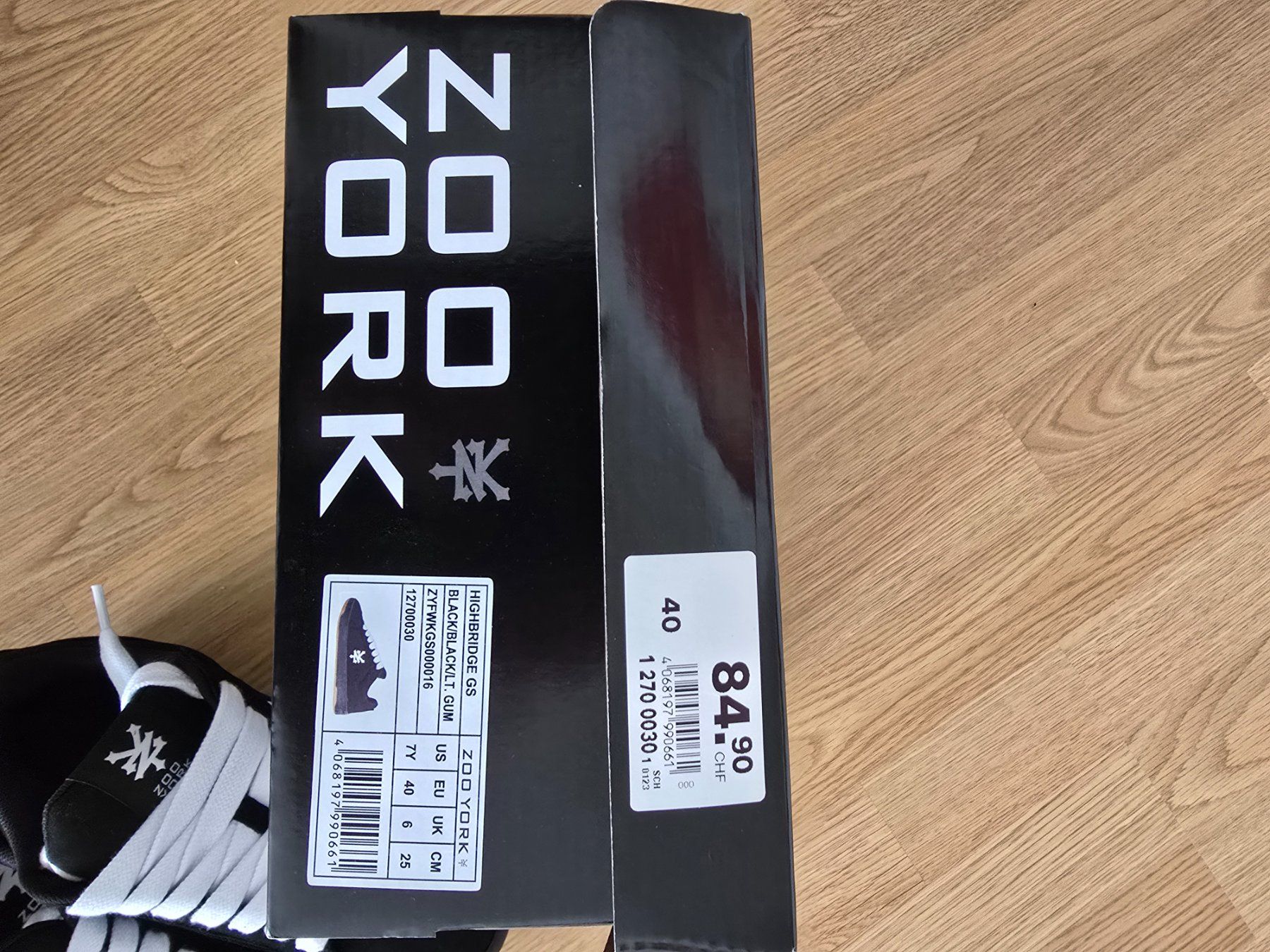 Scarpe da uomo: Zoo York Schuhe, schwarz, neu – Nuovo e nell'imballaggio originale da Zürich venduto da Sustainability 4