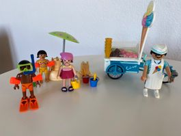 Playmobil Strand + Eisverkäufer