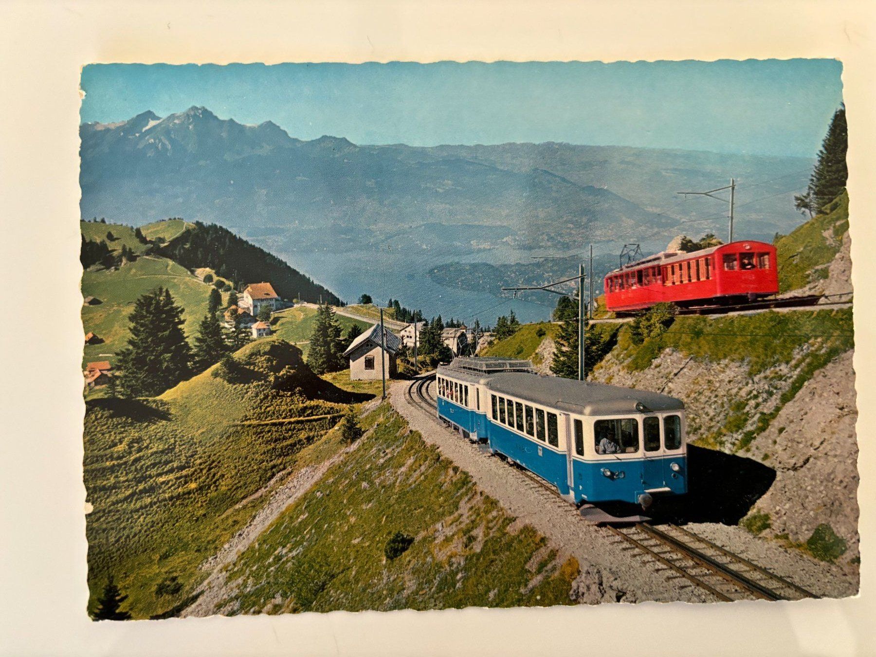 Cartoline postali: Rigi-Bahnen – Usato da Einsiedeln venduto da maerkli58