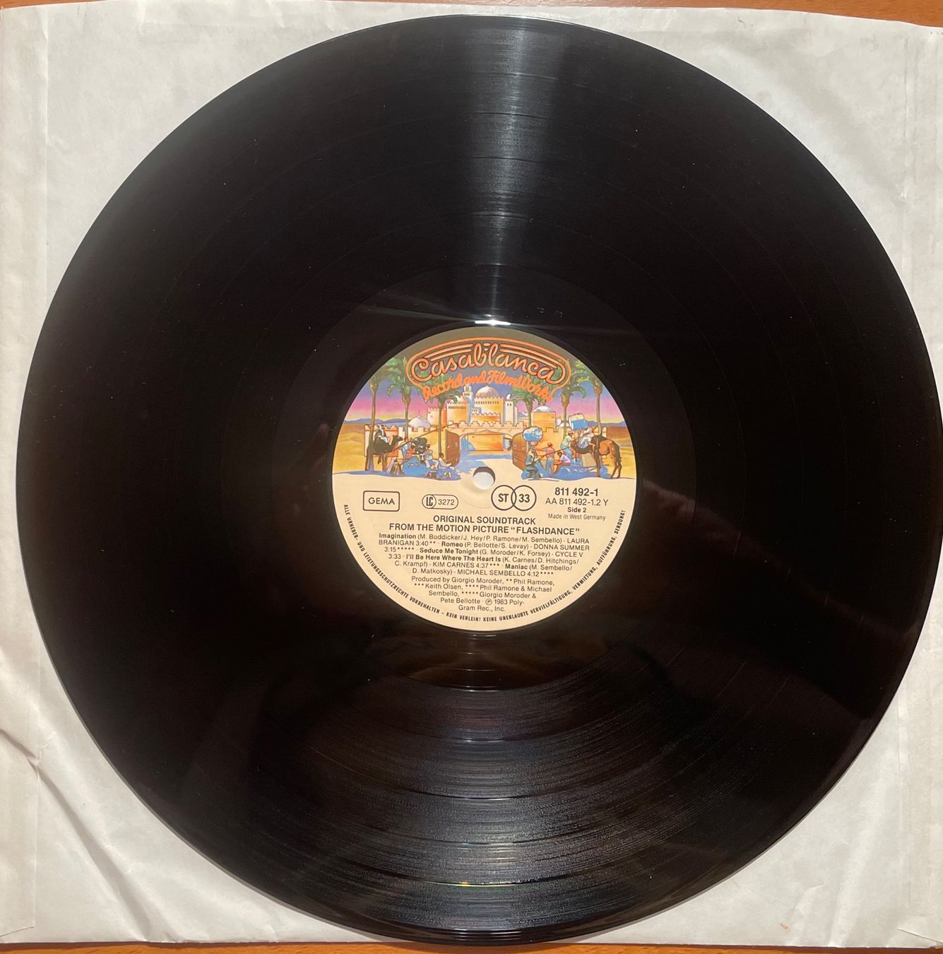 Dischi in vinile: Original Flasdance & Staying Alive, Soundtrack, 1983 – Usato da Niederweningen venduto da baghirac 9