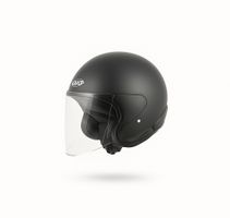 Neu: Jethelm mit klarem Visier - Gr. L