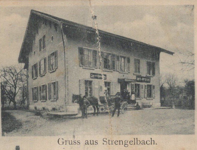 Cartes postales: Strengelbach 3 Bilder  1903 – Défectueux à Aarau par kufi44 2