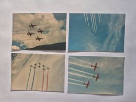 4 Luftbilder Flugshow Patrouille Suisse