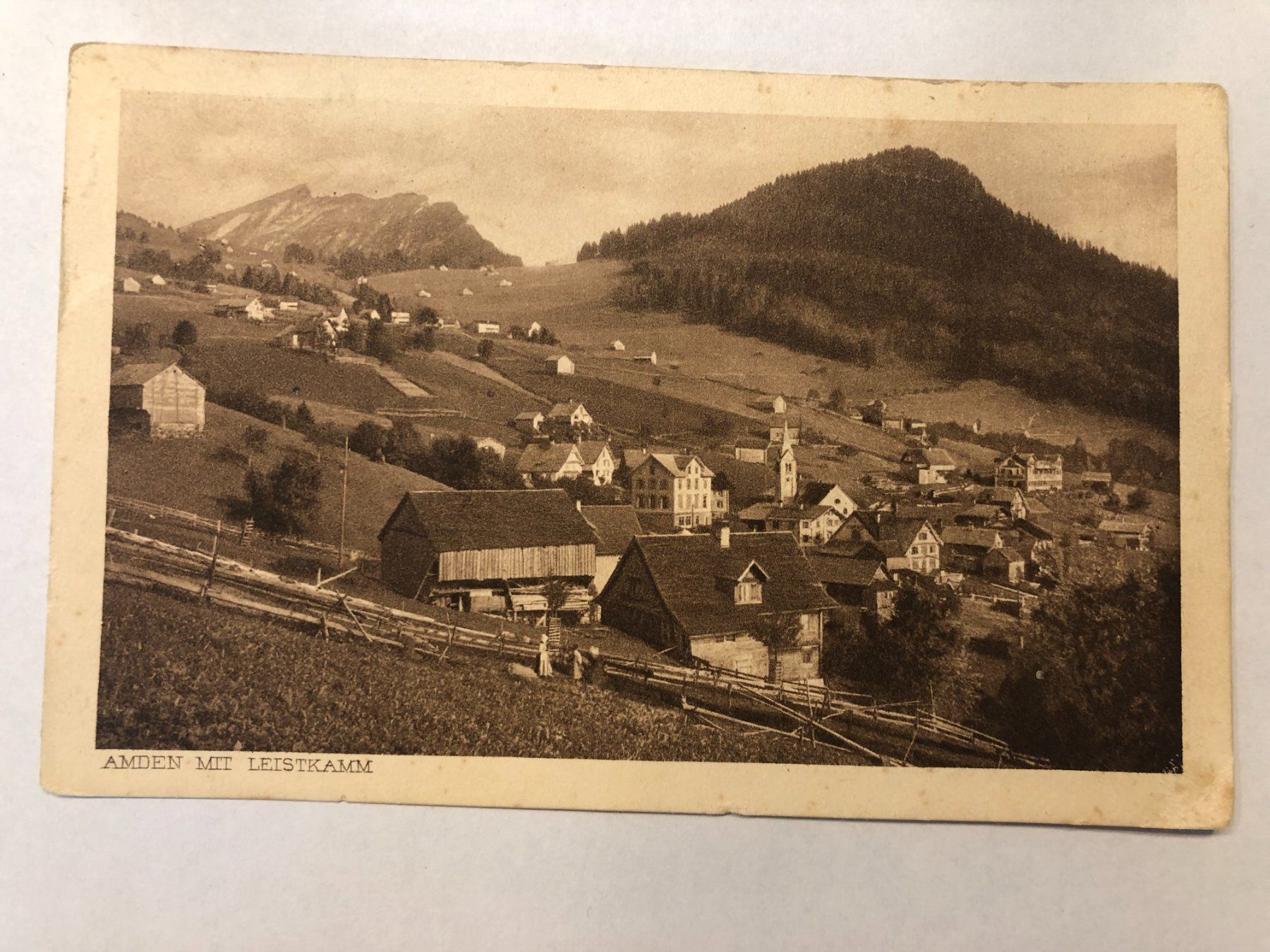 Cartoline postali: Amdens mit Leistkamm – Usato da Pfäffikon ZH venduto da Waltoversand