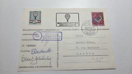 1956 Ballonaufstieg Ungarnhilfe SF 56.3b