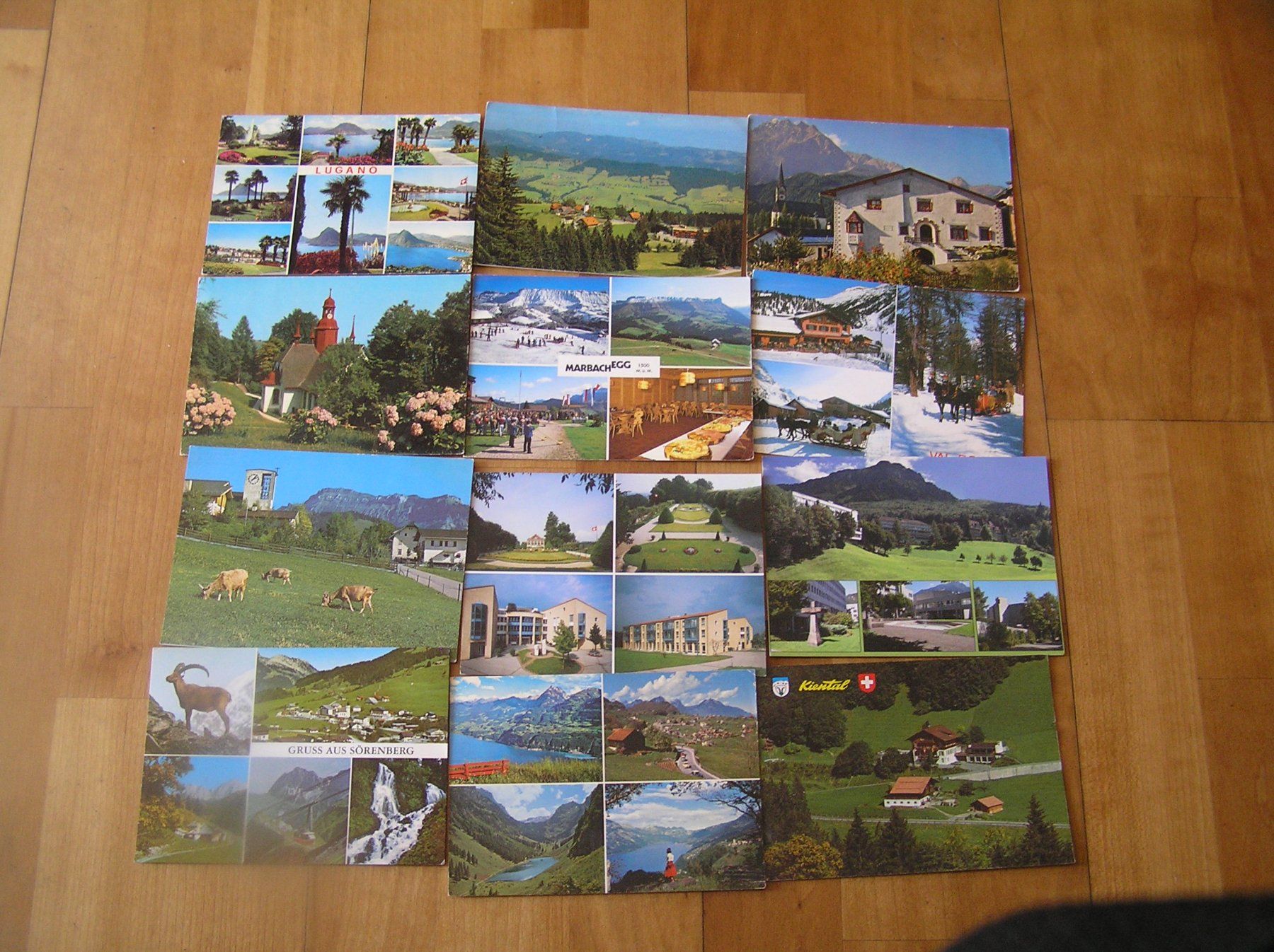 Cartoline postali: 100 Diverse Karten Schweiz – Usato da Lumbrein venduto da made02 3