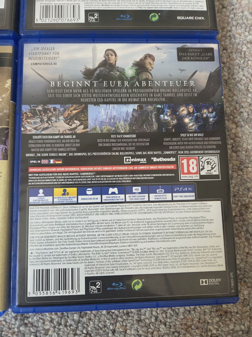 Sony Giochi: PS4 Spiele Sammlung Final Fantasy & Elder Scrolls – Nuovo (secondo la descrizione) da Elgg venduto da Darkvoid1991 5