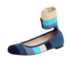 Fendi knitted ballerinas