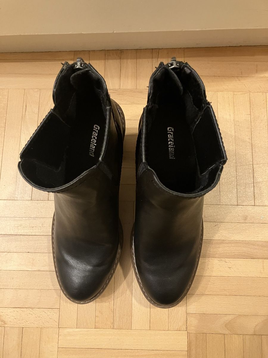 Graceland Scarpe da donna: schwarze Stiefeletten Gr. 36 – Usato da St. Gallen venduto da andreav. 3