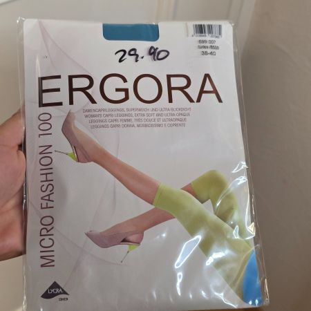 Ergora Micro Fashion 100 Capri Leggings 38/40 Neu