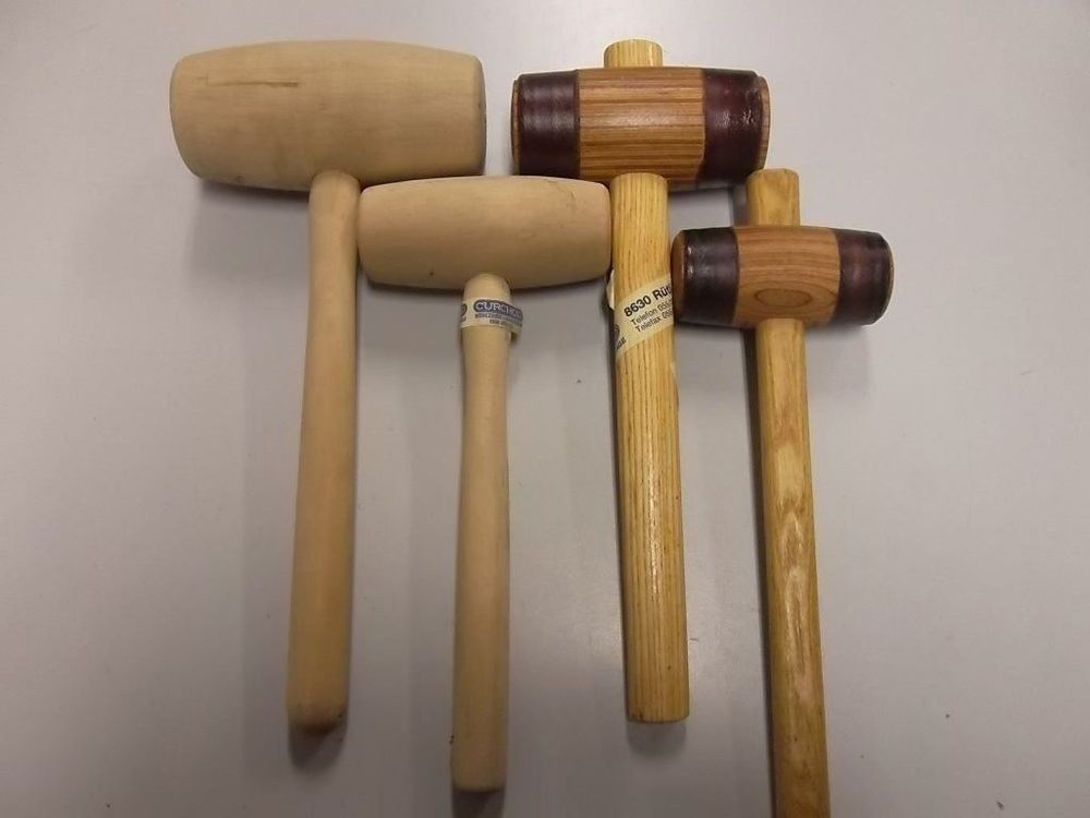 Am-Tech Holzhammer, 11,4 Cm – Handliches Werkzeug Für DIY-Projekte, Heimwerker & Kleine Reparaturen