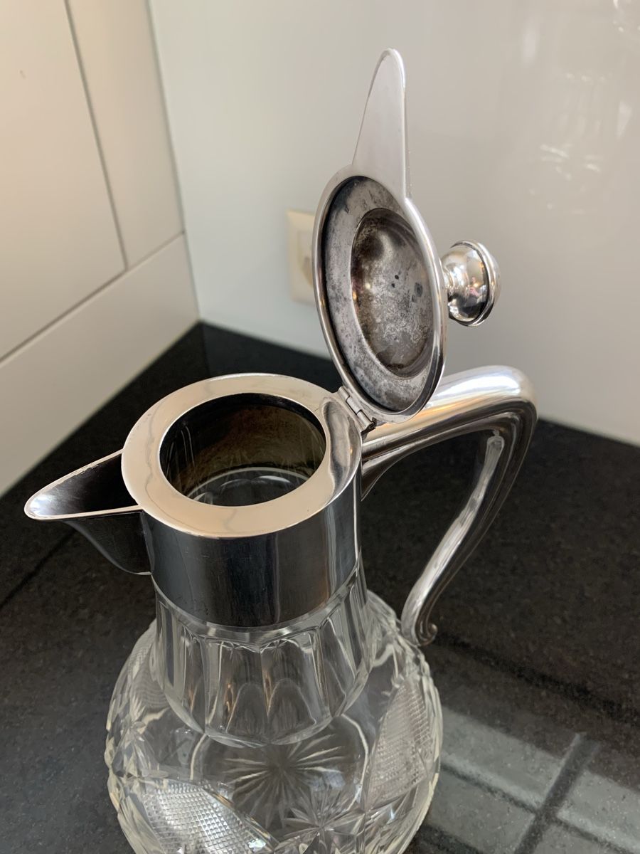 Karaffen: Karaffe mit Silberverschluss – Gebraucht aus Zollikofen von ausmisten_at_home 1