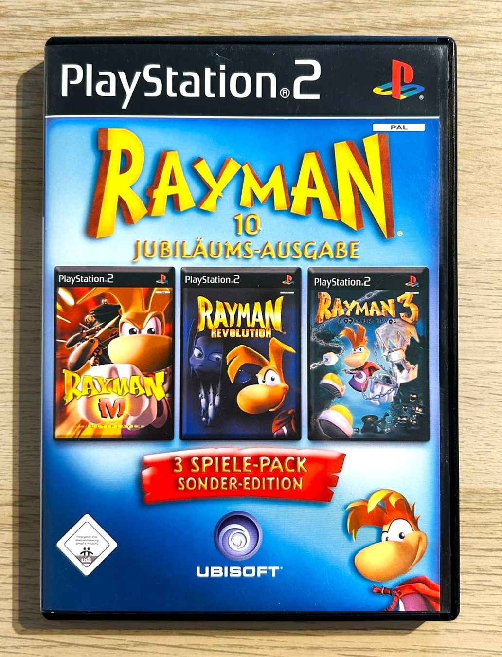 Sony Giochi: Rayman Jubiläums-Ausgabe 10 PS2 – Usato da St. Gallen venduto da Alpine.Arcade