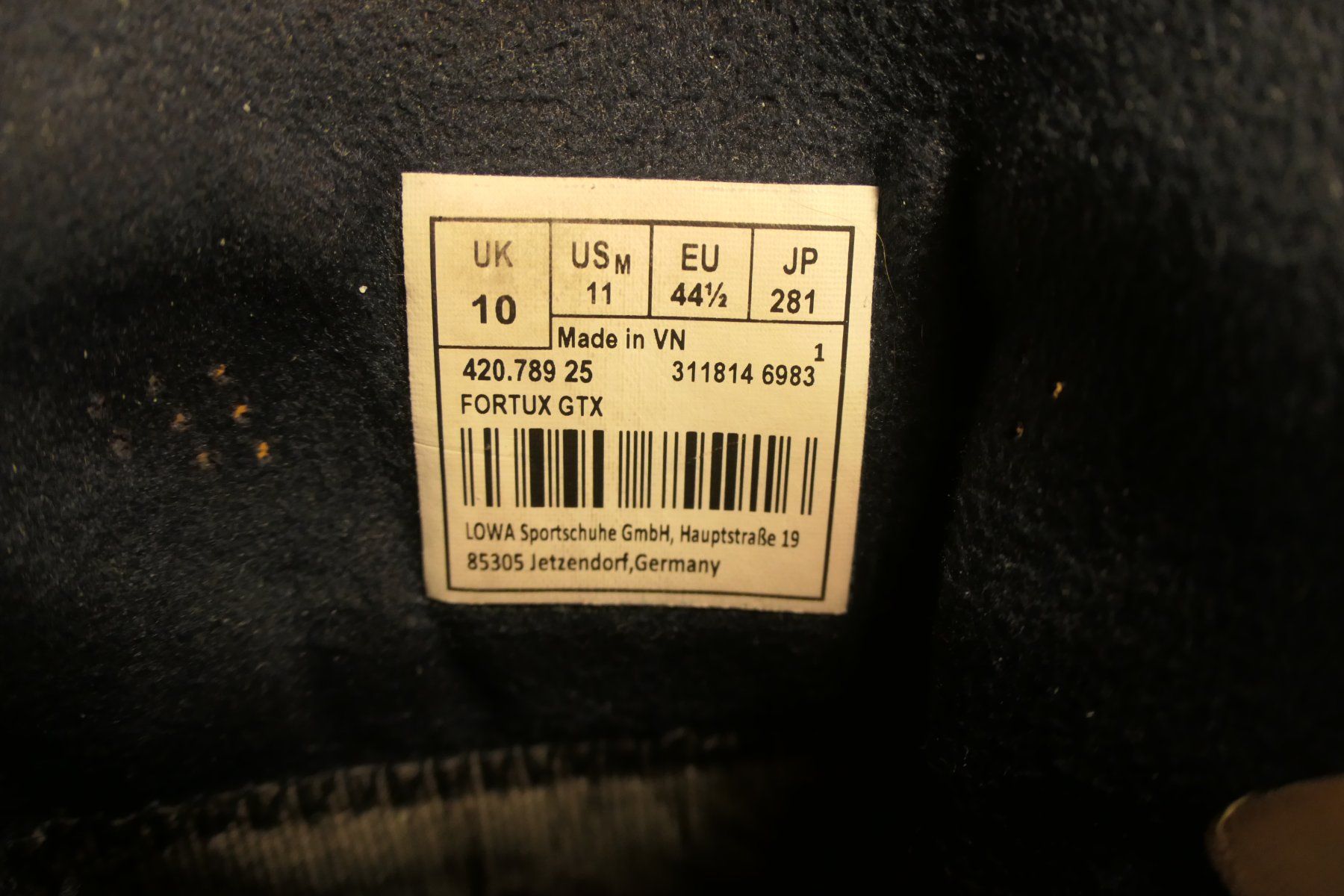 Lowa Chaussures hommes: Wanderschuh von LOWA – D'occasion à Nesselnbach par Oli_yukon 3