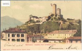 Bellinzona - Castello d'Uri - Litho