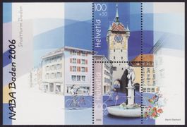 Block SBK-Nr. W96 (NABA Baden 2006) postfrisch **