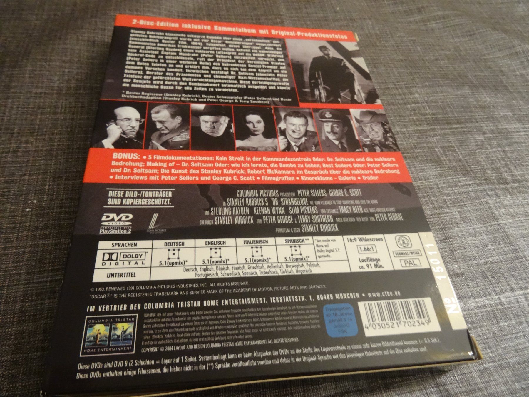 Tutti i DVDs: Dr. Seltsam oder: wie ich lernte die Bombe zu lieben DVD Box – Usato da Olten venduto da Disc-Verkauf 1