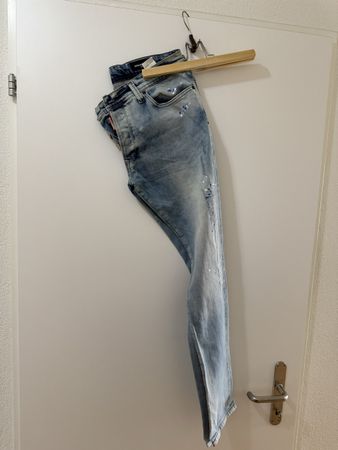DSQUARED2 Jeans Grösse 31, hellblau, painted, top Zustand