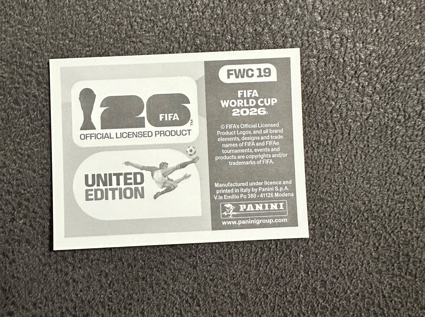 Panini Sammelbilder & Trading cards: Panini WM 2026 Sticker: Argentinia 2022, FWC19 – Neu (gemäss Beschreibung) aus Kreuzlingen von goe_8zvl 1