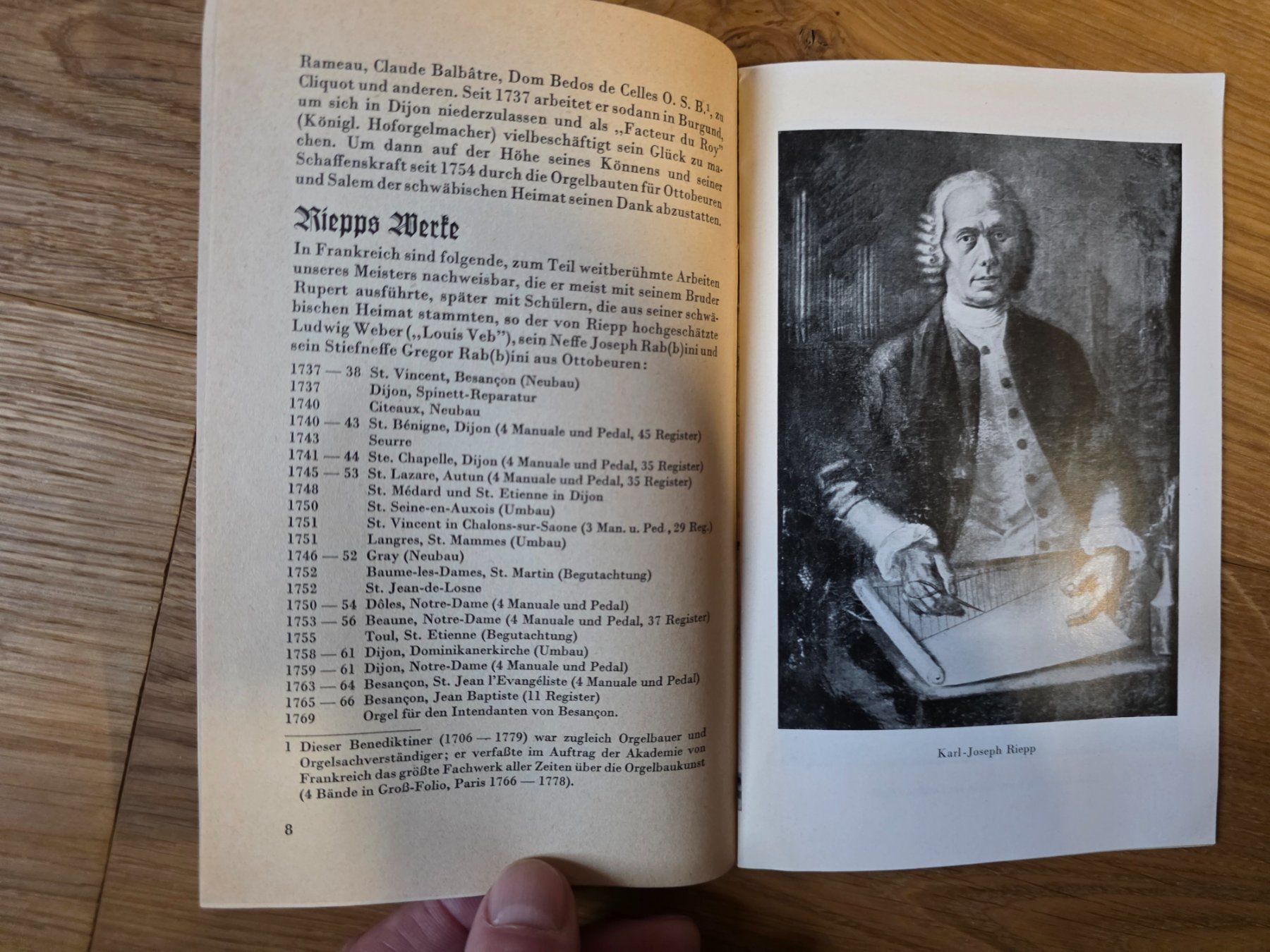 Libri: Die Orgel Werke der Abtei Ottobeuren - 1959 – Usato da Walterswil BE venduto da Lonitti 5