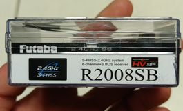 Futaba R2008SB Empfänger 2.4GHz FHSS - Top Zustand!(em58)