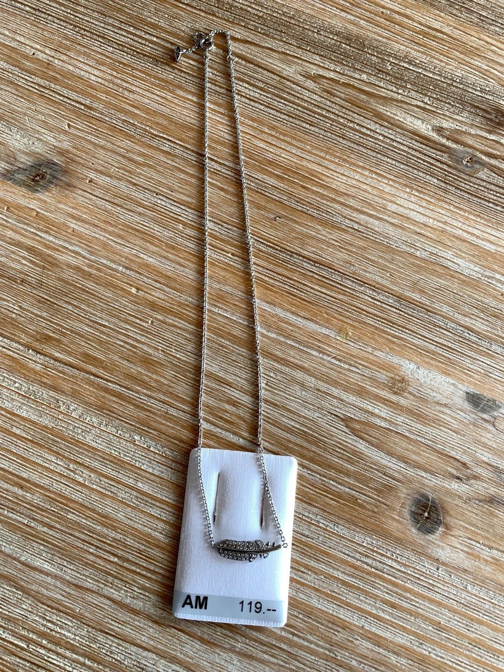 Anelli: Collier plume argent 925 neuf – Nuovo e nell'imballaggio originale da Perroy venduto da barballalla 3
