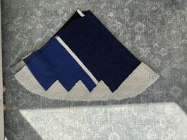 Magnifique poncho Maje en laine