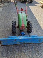 Rapid Motormäher mit Schneeschild, MAG Motor Typ. 1040