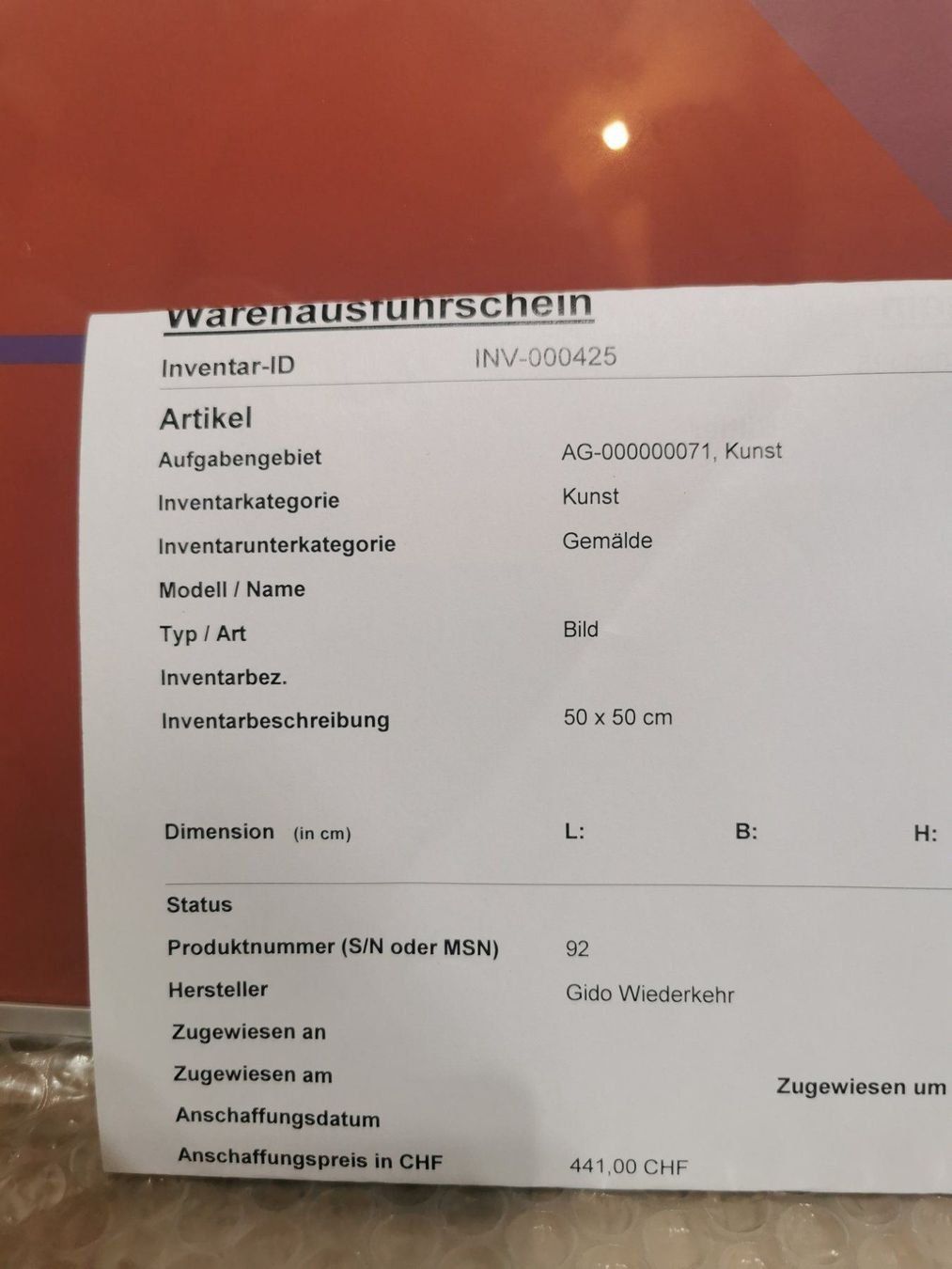 Grafiken & Lithographien: Lithographie - Gido Wiederkehr – Gebraucht aus Dornach von ame.hq 2